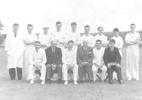 Photograph of Llangwm Cricket Club 1955